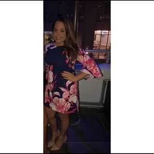 Eliza J petite shift dress